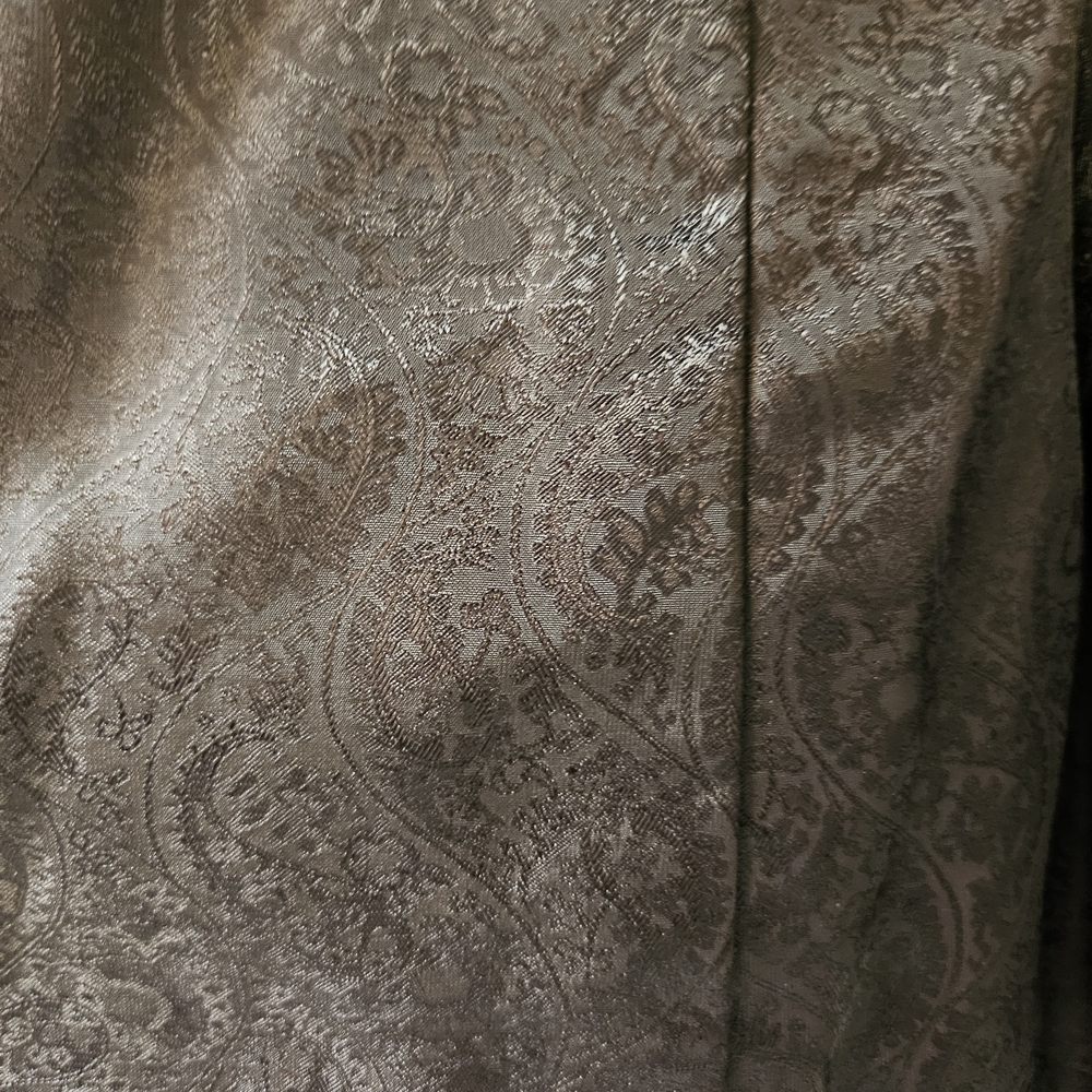 Black Velvet Trench Coat - Picture 3 of 4
